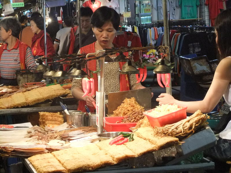 Dried Barbecued Squid Vendor