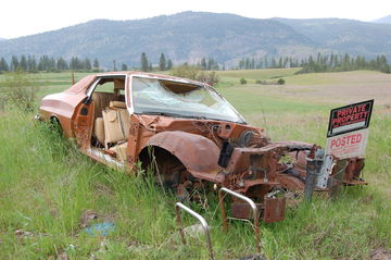 Junk Car - Side View
