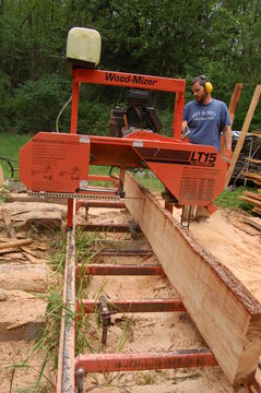 Cutting a Log