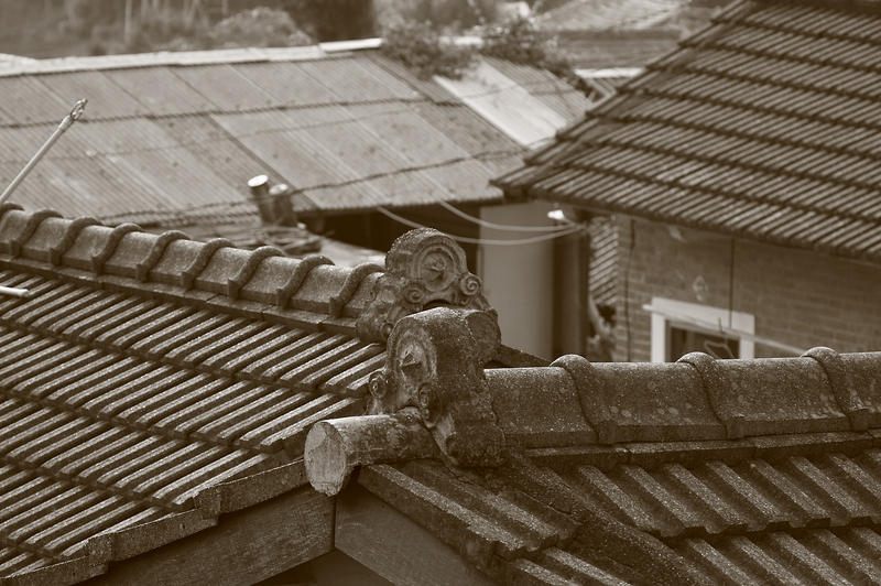 Roof tops in Taiwan