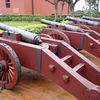 Canons at Fort San Domingo, Danshui