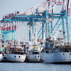Long line boats in Kaohsiung harbor