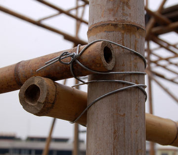 Bamboo Frame Detail