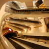 Looking down in fancy shopping center