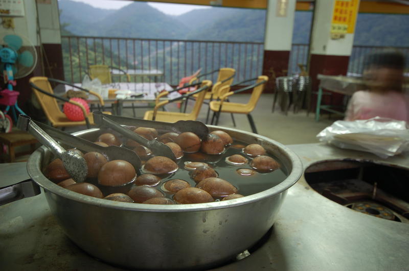 Tea Eggs in the Mountains.
