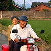 Scooter Old Couple