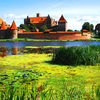 Castle and church of Malbork