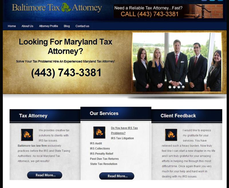 Maryland Tax Attorney