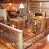 rustic wood furniture