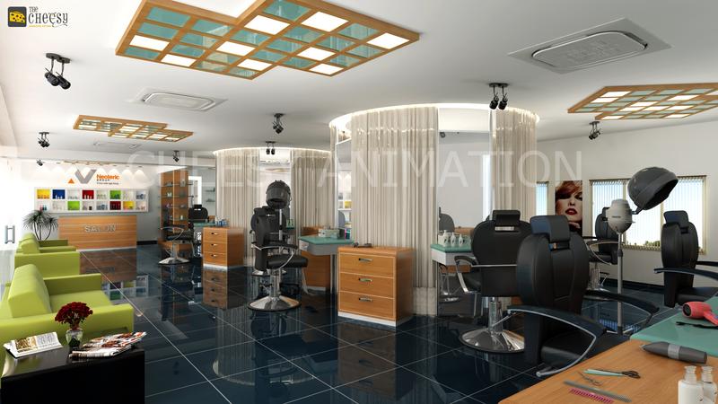 Interior Design & Rendering Salon